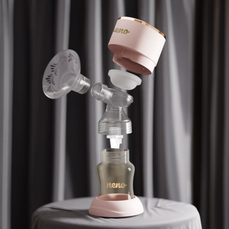 Neno Perfetto – trifazis belaidis vandeniui atsparus elektroninis krūties siurblys