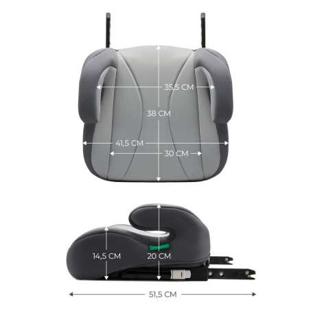 Automobilinės kėdutės pagrindas - KinderKraft I-BOOST I-Size