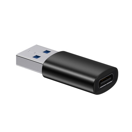 Baseus Ingenuity USB-A į USB-C adapteris (juodas)