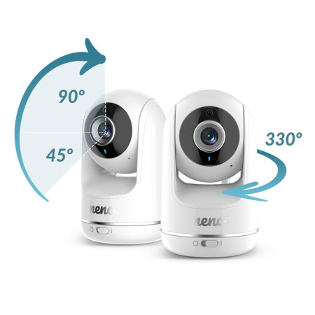 Neno Vista besisukantis vaizdo kūdikių monitorius