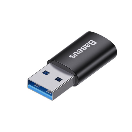 Baseus Ingenuity USB-A į USB-C adapteris (juodas)