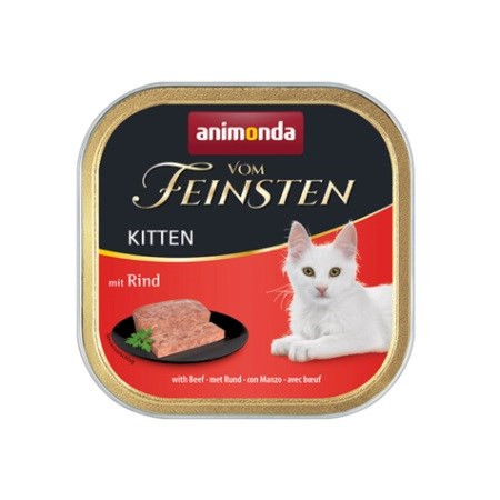 Animonda Vom Feinsten Katinėlių jautiena - šlapias kačių maistas - 100g