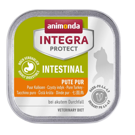 ANIMONDA Integra Protect Intestinal kalakutiena su ryžiais - šlapias kačių maistas - 100g