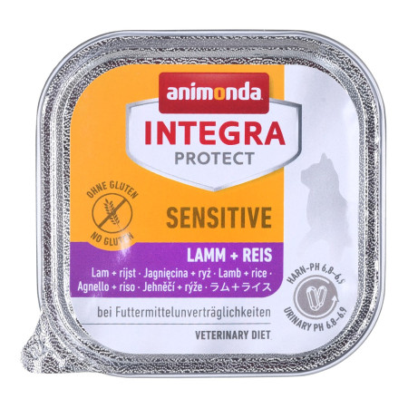 ANIMONDA Integra Protect Sensitive aviena su ryžiais - šlapias kačių maistas - 100g