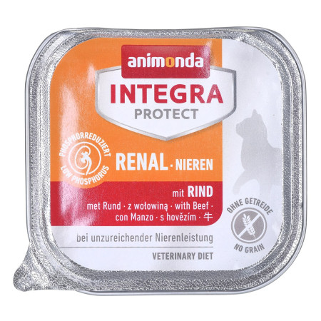ANIMONDA Integra Protect Renal jautiena - šlapias kačių maistas - 100g