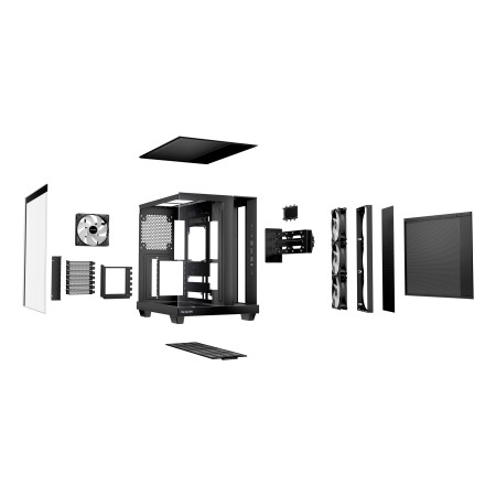 be quiet! Light Base 500 LX Juodas Midi Tower