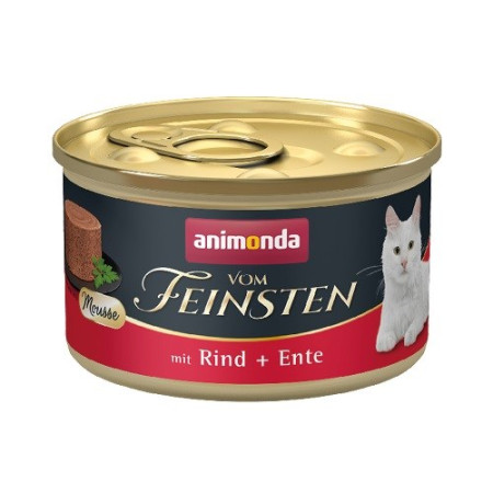 ANIMONDA Vom Feinsten Mousse Jautiena ir Antiena - drėgnas kačių maistas - 85 g