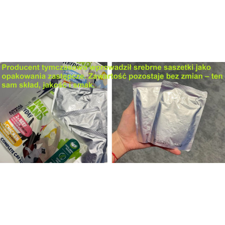 ANIMAL ISLAND Kasdieniai Jautienos Filė Sultinyje - Šlapias Kačių Maistas - 12 x 85g