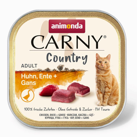 Animonda Carny Country vištiena, antis ir žąsis - šlapias kačių maistas - 100 g