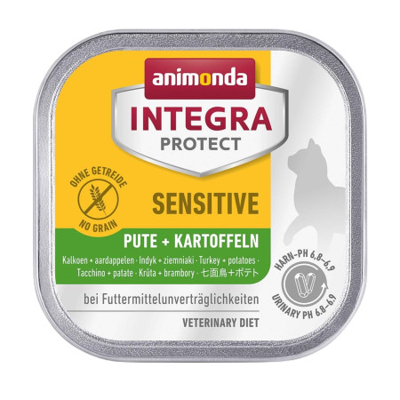 Animonda Integra Protect kalakutiena su bulvėmis - šlapias kačių maistas - 100g