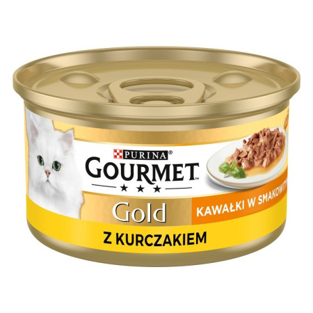 PURINA Gourmet Gold padažo delikatesai - 85g