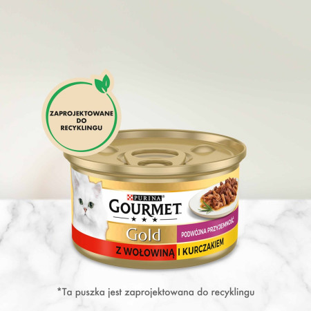 PURINA Gourmet Gold - šlapias kačių maistas - 85g