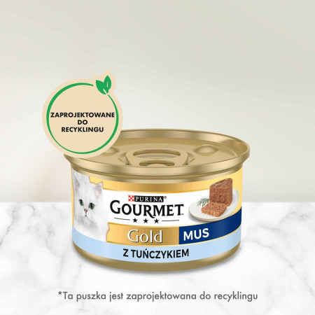 PURINA Gourmet Gold - šlapias kačių maistas - 85g