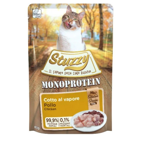 STUZZY Monoproteinas su vištiena - šlapias kačių maistas - 85 g