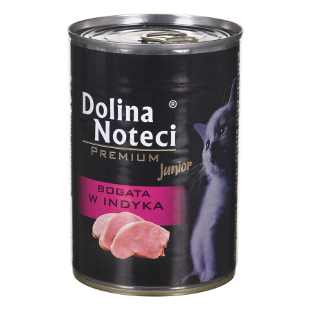 Dolina Noteci Premium Junior su kalakutiena - šlapias kačių maistas - 400 g