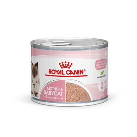 Royal Canin BABYCAT INSTINCTIVE - Šlapias kačių maistas - 195 g