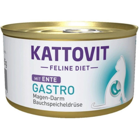KATTOVIT Feline Diet Gastro Antis - šlapias kačių maistas - 85g