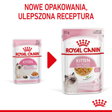 Royal Canin FHN Kačiukams Instinctive želė - drėgnas ėdalas - 12x85g