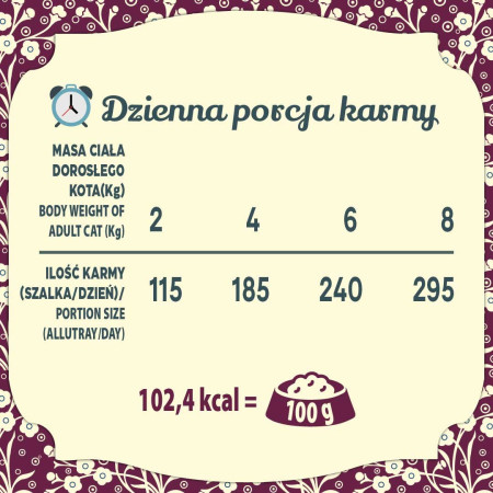 FOLK Sultinga jautiena iš Warmijos - šlapias kačių maistas - 85g