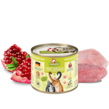 GRANATAPET DeliCATessen Fazanas ir triušis - šlapias kačių maistas - 200g