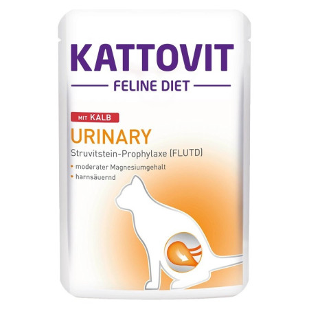 KATTOVIT Feline Diet Urinary - šlapias kačių maistas - 12 x 85g