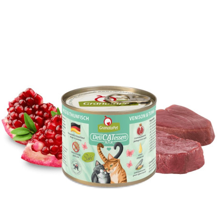 GRANATAPET DeliCATessen Elnių ir tuno šlapias kačių maistas - 200g