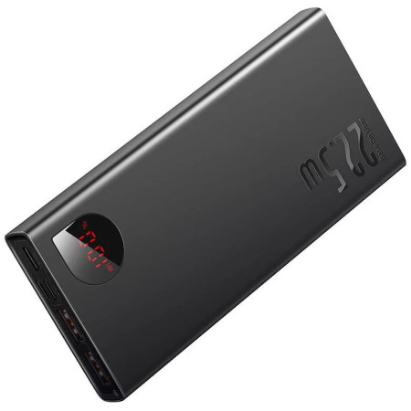 Baseus Adaman Metal 10000mAh 22.5W juodas