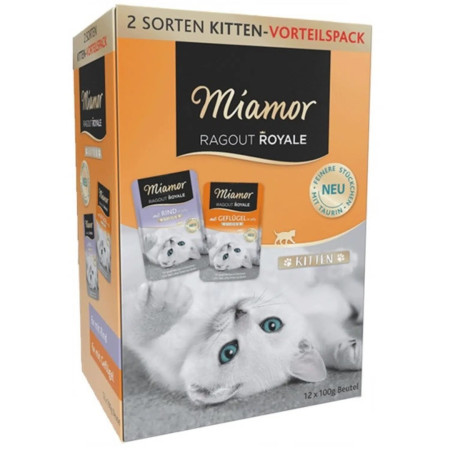 MIAMOR Ragout Royale Kačiukų mišinys želė - 12 x 100g