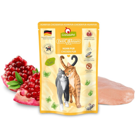 GRANATAPET DeliCATessen Chicken - šlapias kačių maistas - 85g