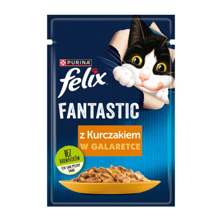 FELIX Fantastic vištiena drebučiuose - 85g