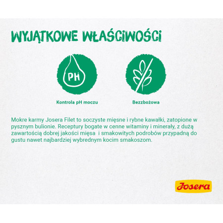 JOSERA vištiena ir antis - drėgnas kačių maistas - 70 g