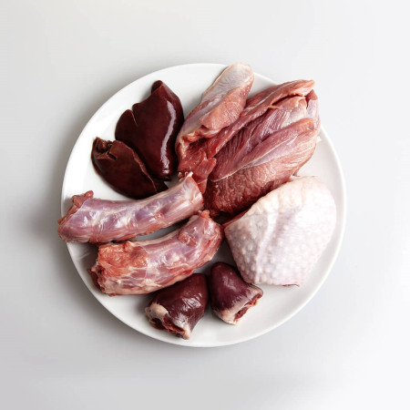 3COTY Turkijos šlapias kačių maistas - 80g