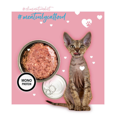 3COTY Turkijos šlapias kačių maistas - 80g