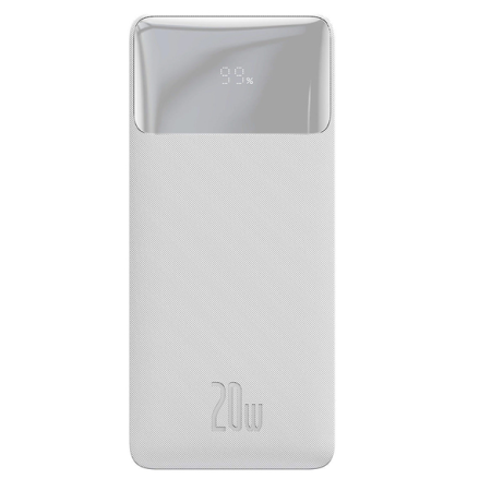 Baseus Bipow Greito įkrovimo Power Bank 10000mAh 20W (Užsienio versija) Balta