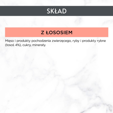 PURINA Gourmet Revelations gabaliukai želė su lašiša - šlapias kačių maistas - 2x57g