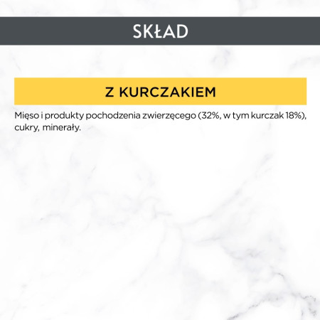 PURINA Gourmet Revelations vištienos gabaliukai želėje - šlapias kačių maistas - 2x57g