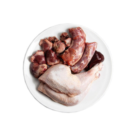 3COTY Vištiena su žąsimi - šlapias kačių maistas - 80g