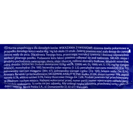 FELIX Žaidimų vamzdeliai su kalakutiena ir kumpiu - sausas kačių ėdalas - 50 g