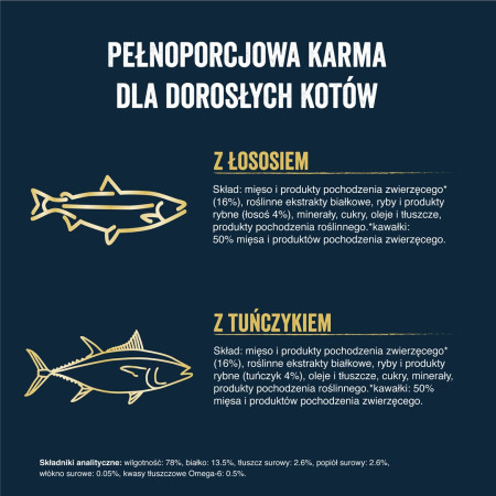 FELIX Tasty Shreds su lašiša ir tunu - 4x80g