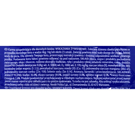 FELIX Žaidimo Vamzdžiai su žuvimi ir krevetėmis - sausas kačių ėdalas - 50 g