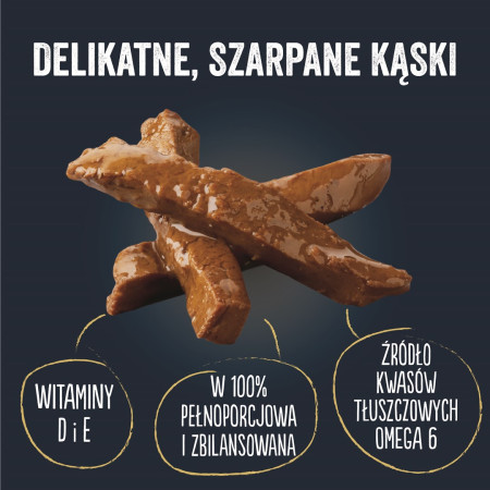 FELIX Skanūs Gabaliukai su jautiena ir vištiena - 4x80g