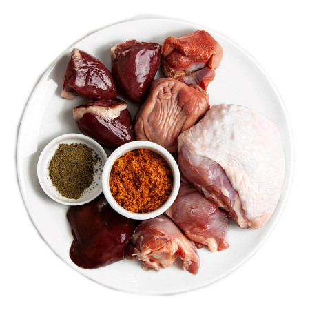 3COTY Kalakutiena su vištiena ir kriliu - šlapias kačių maistas - 80g