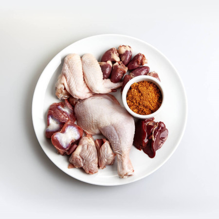 3COTY Vištiena su kriliu - šlapias kačių maistas - 80g