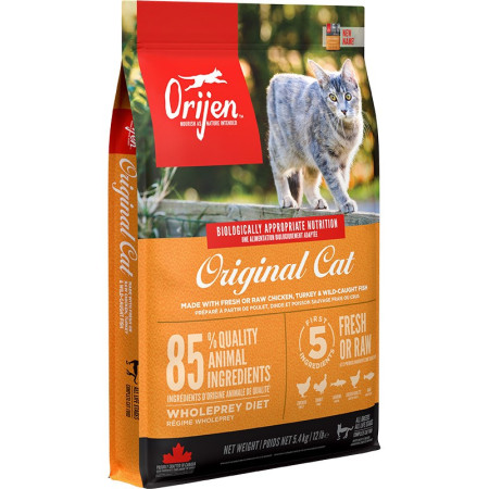 ORIJEN Original Cat - sausas kačių maistas - 5,4 kg
