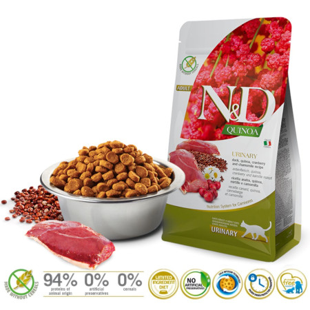 Farmina N&D Cat Quinoa Urinary Antis 5 kg