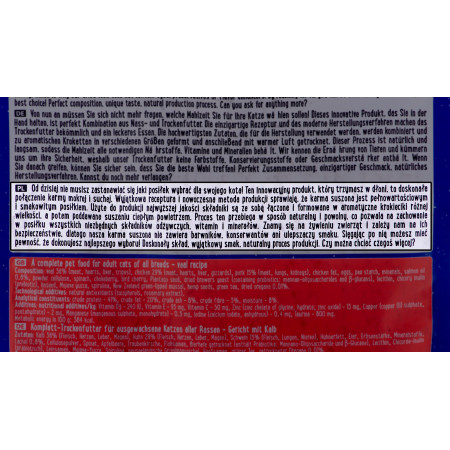 DOLINA NOTECI Superfood Veršiena - džiovintas kačių ėdalas 1 kg