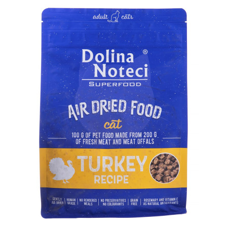 DOLINA NOTECI Superfood Kalakutiena - džiovintas kačių ėdalas 1 kg