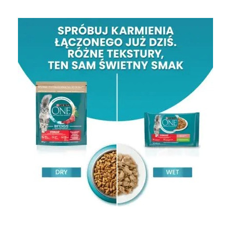 PURINA One Sterilcat Su Jautiena - sausas kačių maistas - 9,75 kg