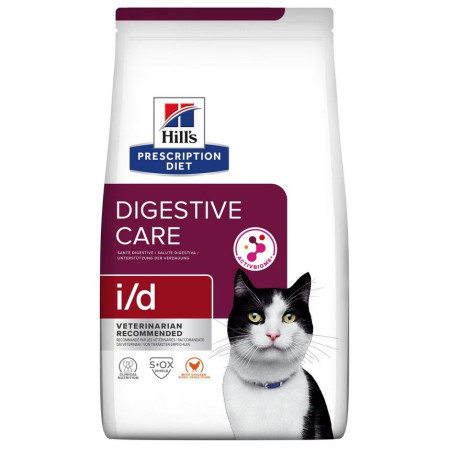 Hill's PD I/D Digestive Care sausas kačių maistas, viščiukas, 3 kg