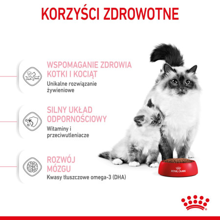 Royal Canin Mother & Babycat sausas kačių maistas, 2 kg